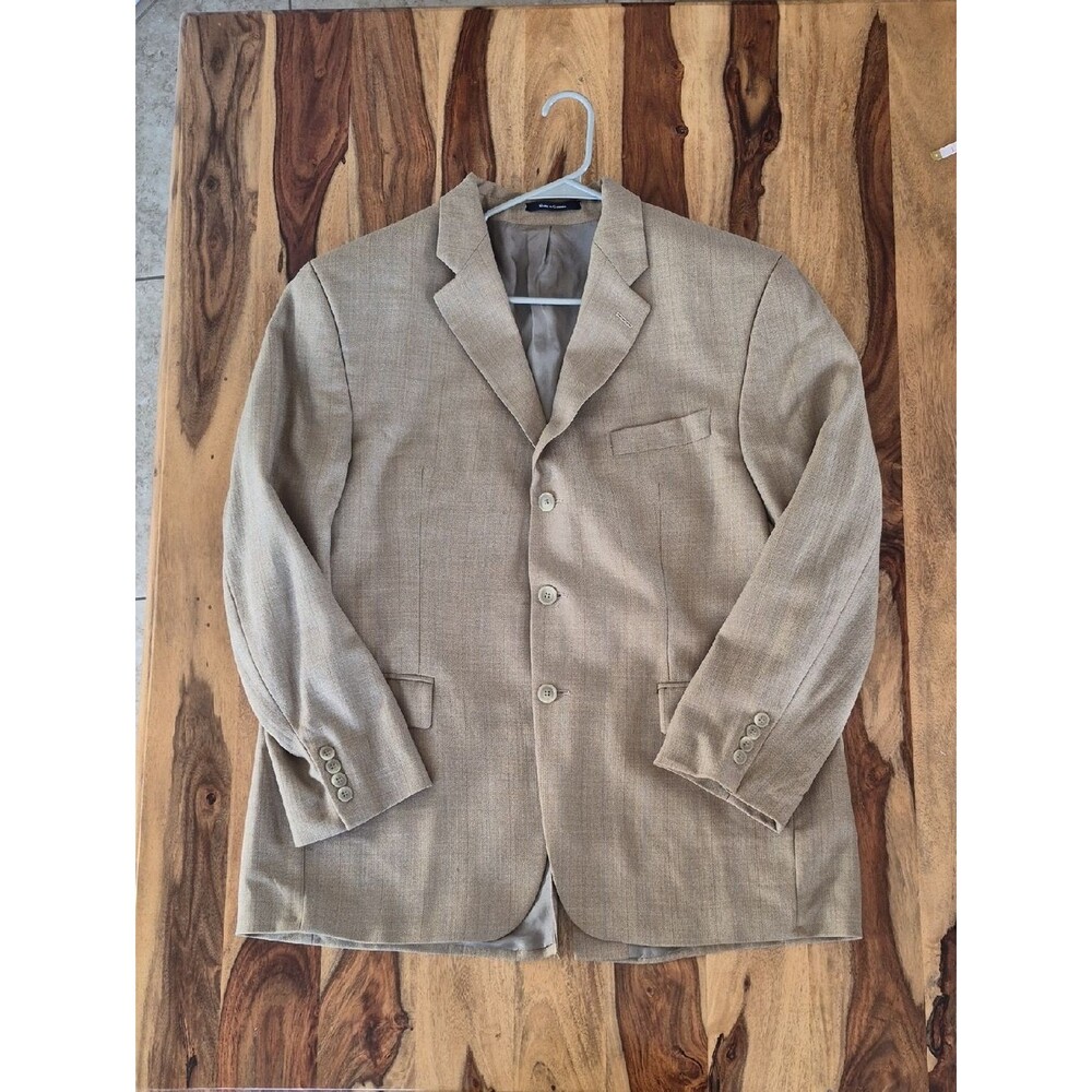 Chaps Wool Three Button Blazer 48R